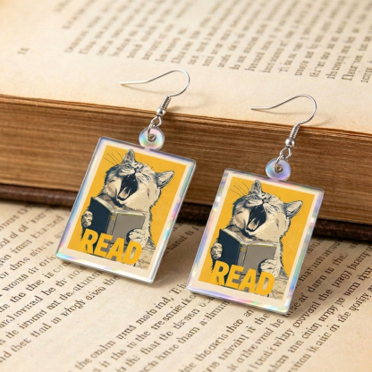 Pagewings Reading Is My Jam Earrings