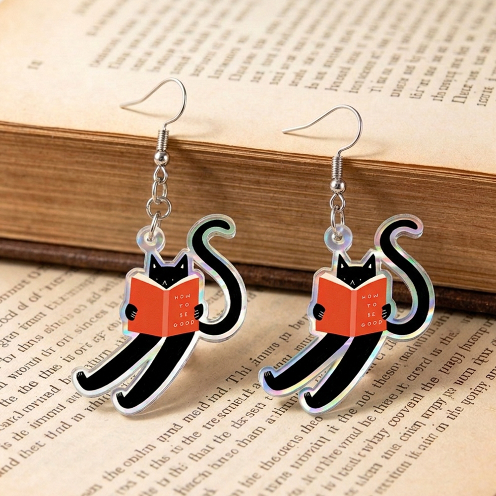 Pagewings How To Be Good Earrings