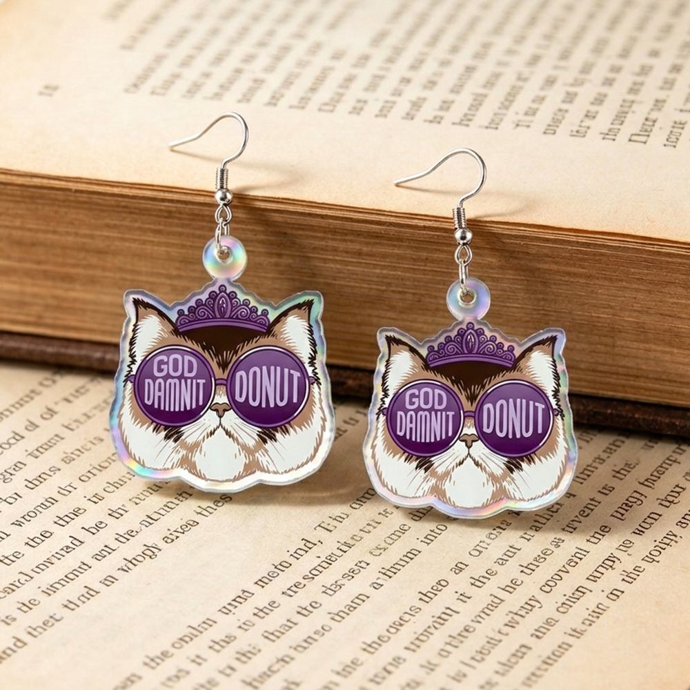 Pagewings Sci Fi Reader Earrings