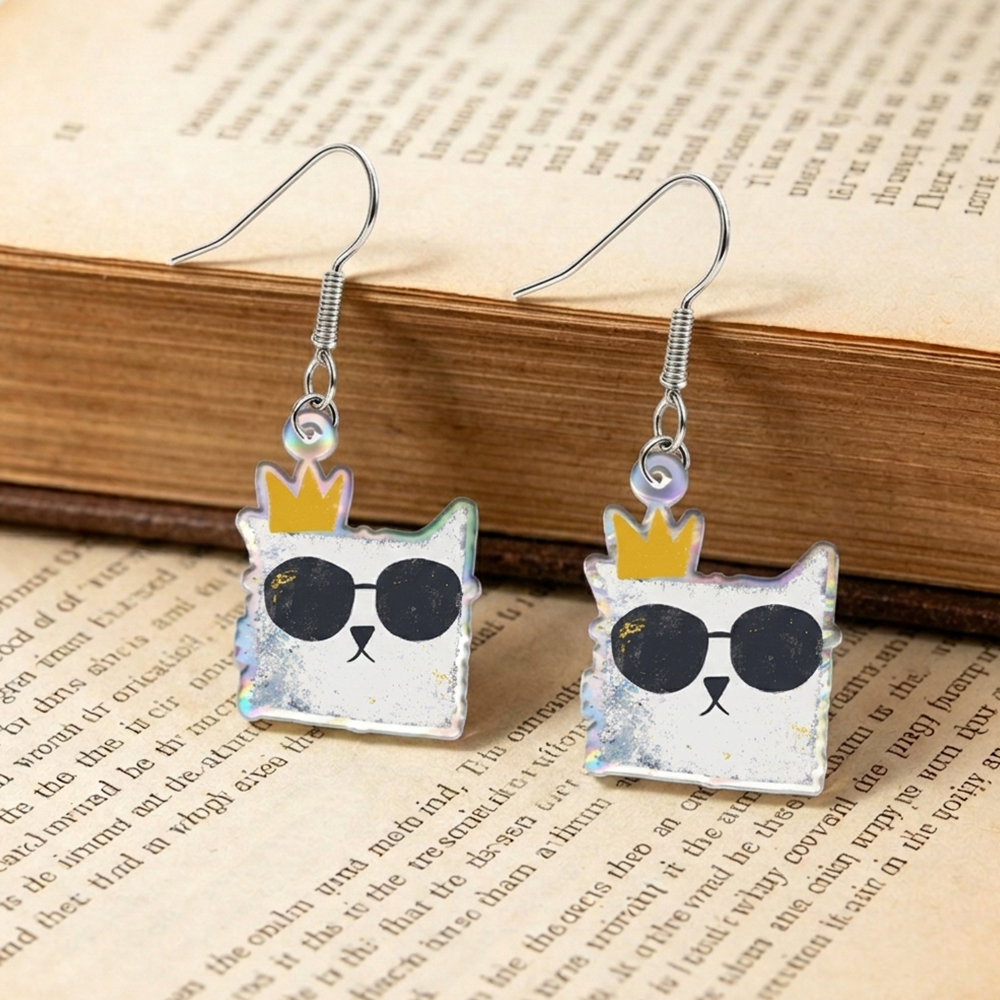 Pagewings Sci Fi Reader Earrings