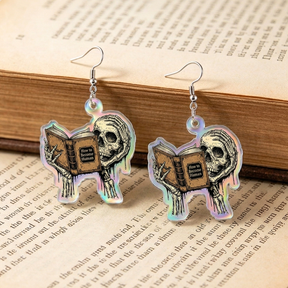 Pagewings Halloween Spooky Earrings