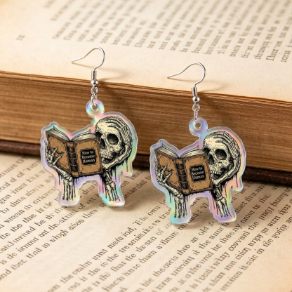 Pagewings Halloween Spooky Earrings