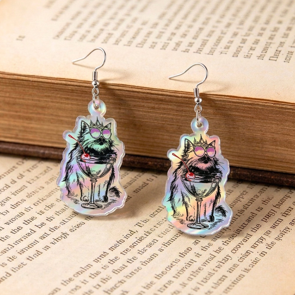 Pagewings Sci Fi Reader Earrings