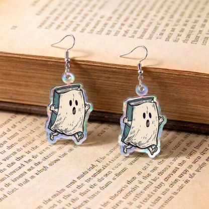 Pagewings Spooky Season Halloween Earrings