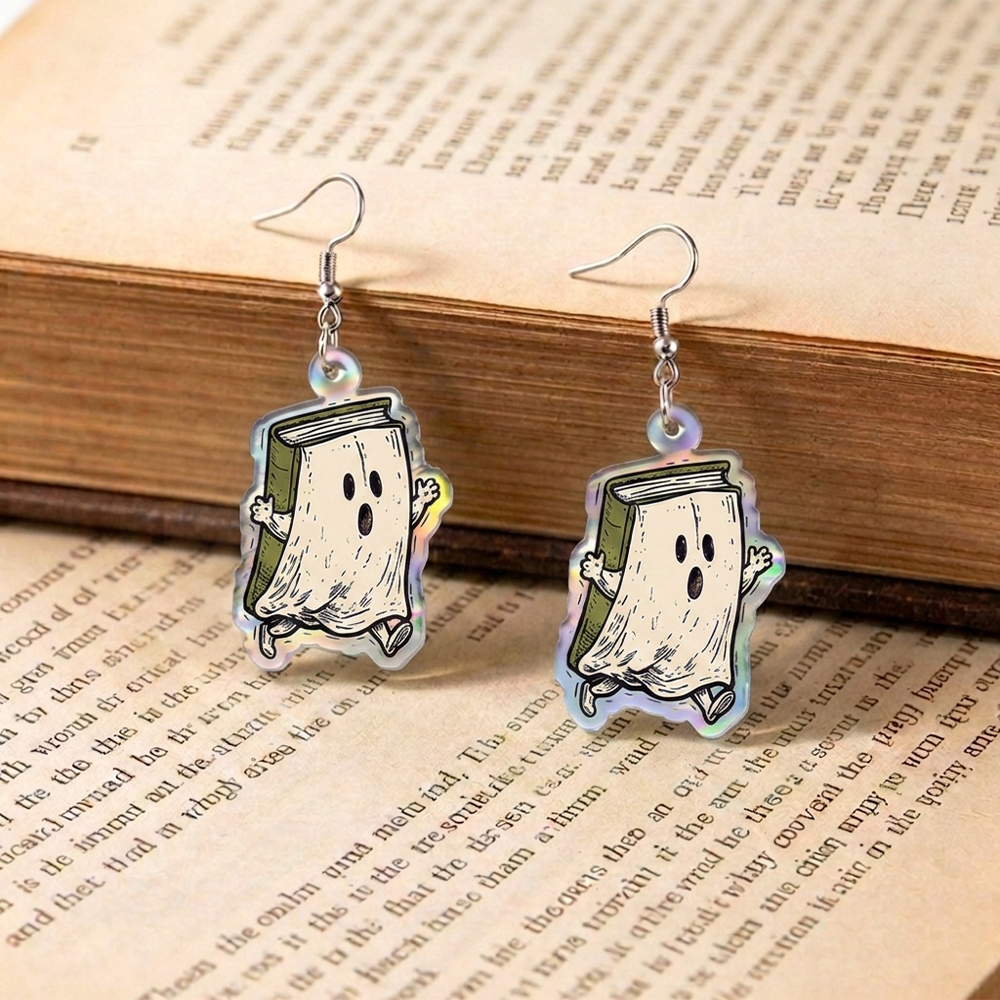 Pagewings Spooky Season Halloween Earrings