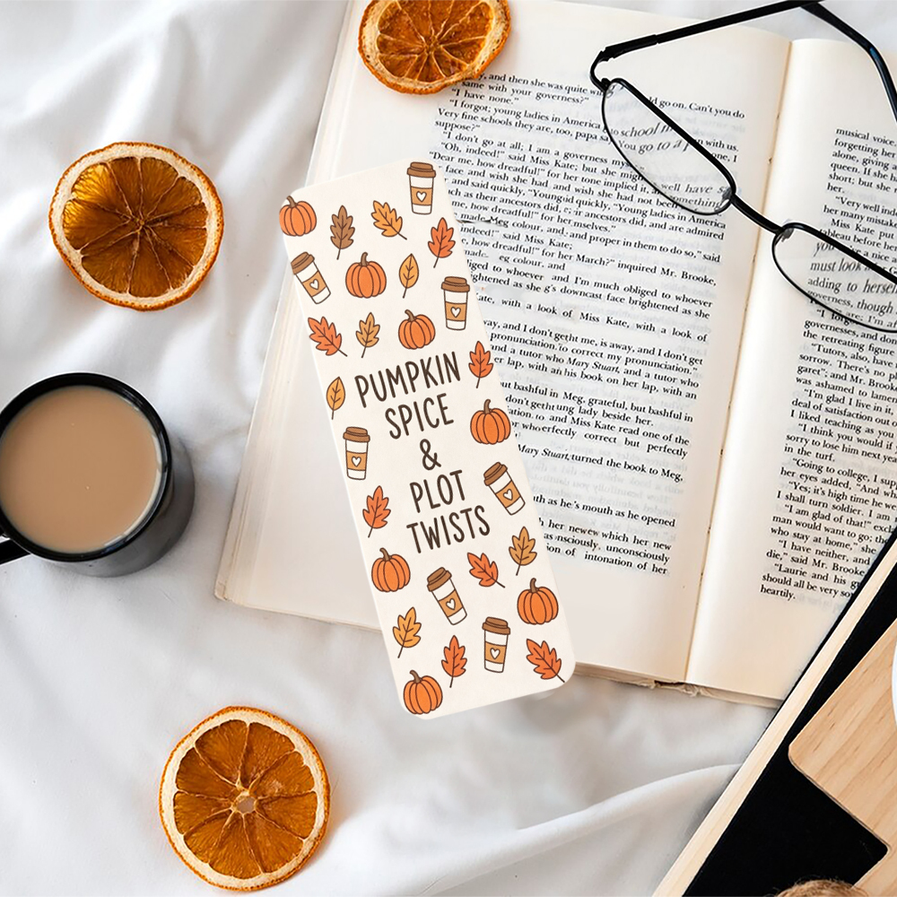 Pagewings Halloween Book Girl Autumn Bookmark