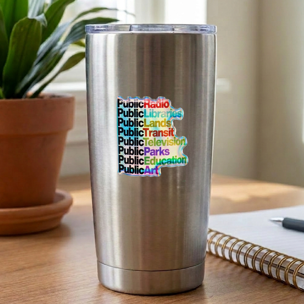 Pagewings Library Holographic Stickers