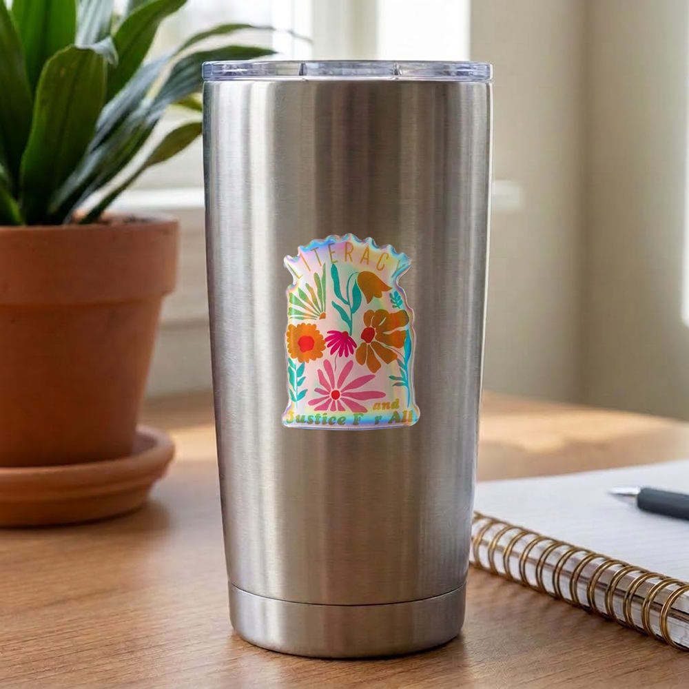 Pagewings Banned Books Holographic Stickers