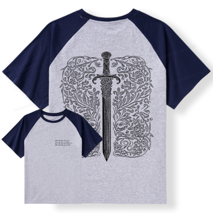 Pagewings You Do Not Yield Raglan T-shirt