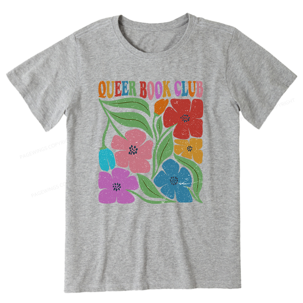 Pagewings Queer Book Club Unisex Classic T-shirt