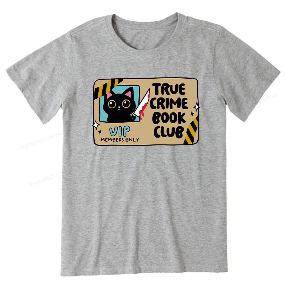 Pagewings True Crime Book Club Unisex Classic T-shirt