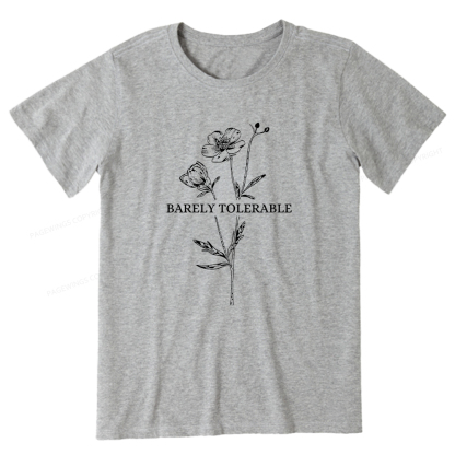 Pagewings Barely Tolerable Unisex Classic T-shirt