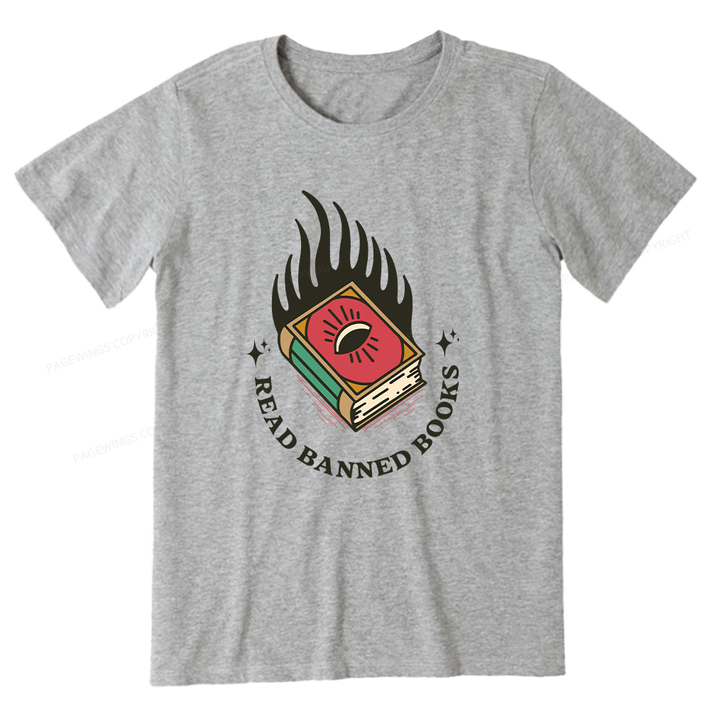 Pagewings Read Banned Books Unisex Classic T-shirt