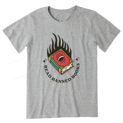 Pagewings Read Banned Books Unisex Classic T-shirt