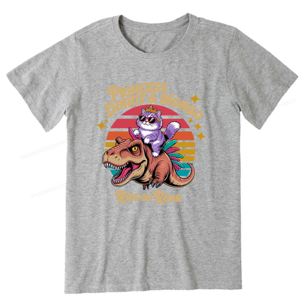 Pagewings Princess Donut & Mongo Unisex Classic T-shirt