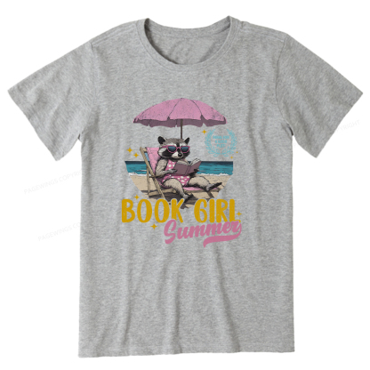 Pagewings Book Girl Summer Unisex Classic T-shirt