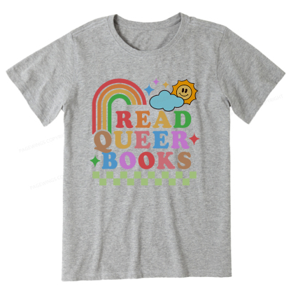 Pagewings Read Queer Books Unisex Classic T-shirt