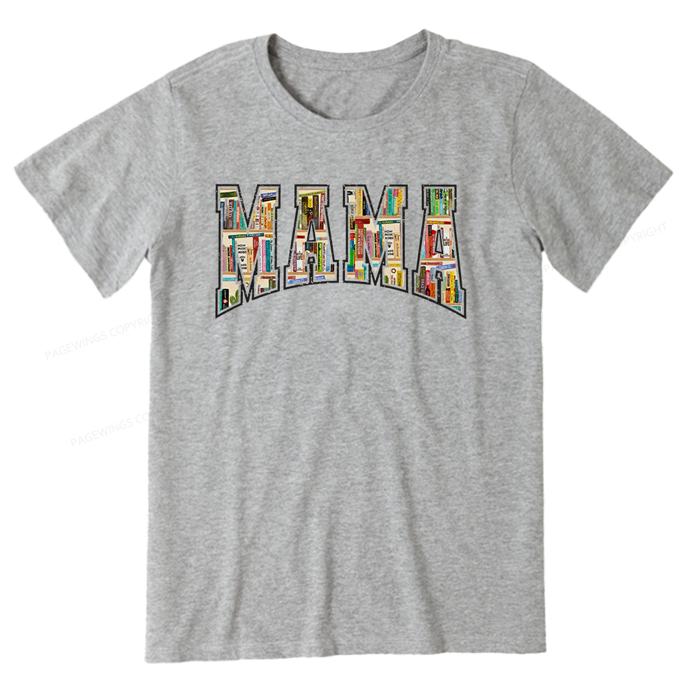 Pagewings About MAMA's Bookshelf Unisex Classic T-shirt