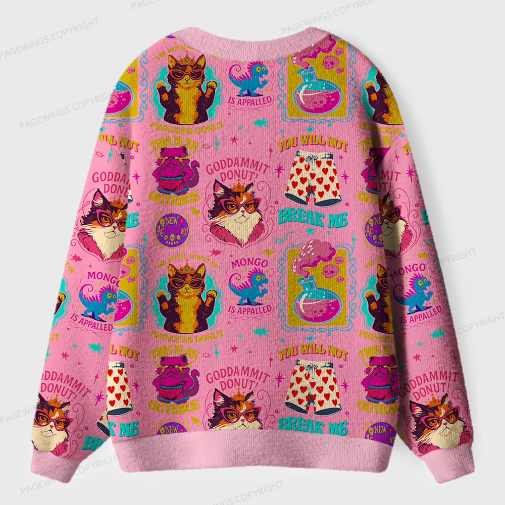 Pagewings You Will Not Break Me Unisex Ugly Cardigan Sweaters