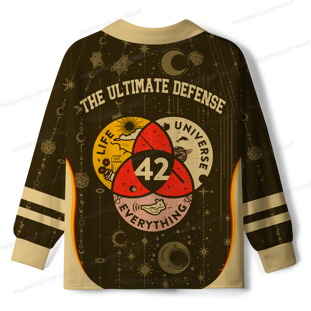 Pagewings 42 The Answer To Life The Universe And Everything Unisex Long Sleeve Jersey