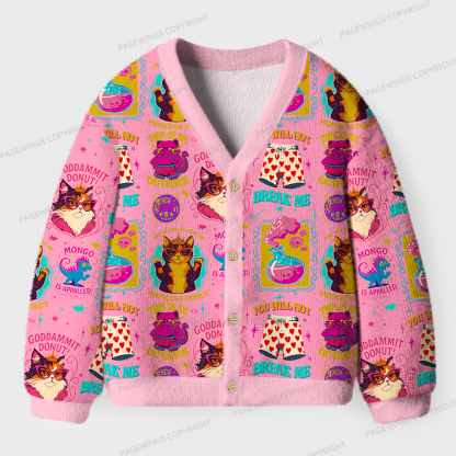 Pagewings You Will Not Break Me Unisex Ugly Cardigan Sweaters