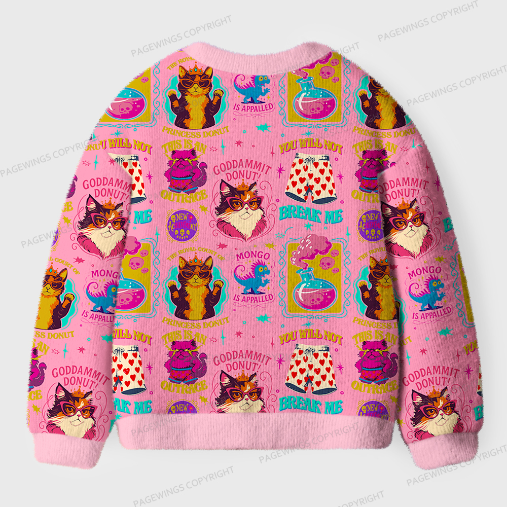 Pagewings You Will Not Break Me Unisex Ugly Cardigan Sweaters