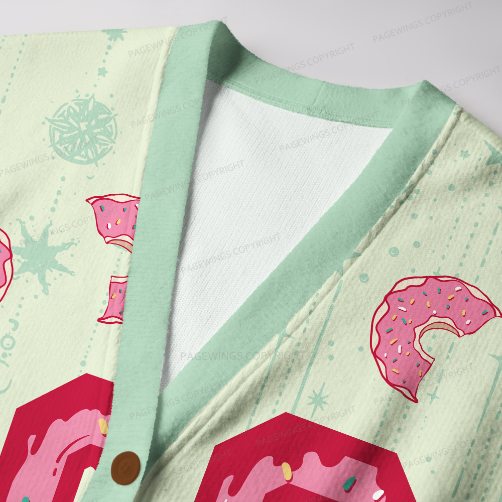 Pagewings The Queen Unisex Ugly Cardigan Sweaters