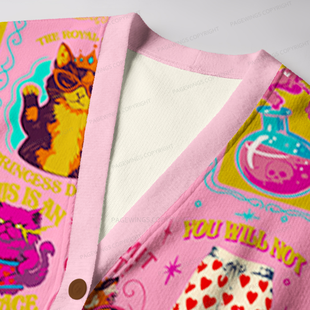 Pagewings You Will Not Break Me Unisex Ugly Cardigan Sweaters