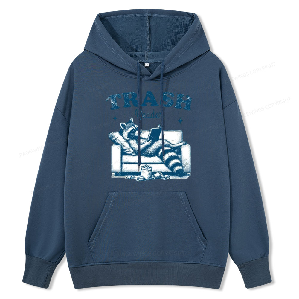 Pagewings Trash Reader Unisex Classic Hoodie