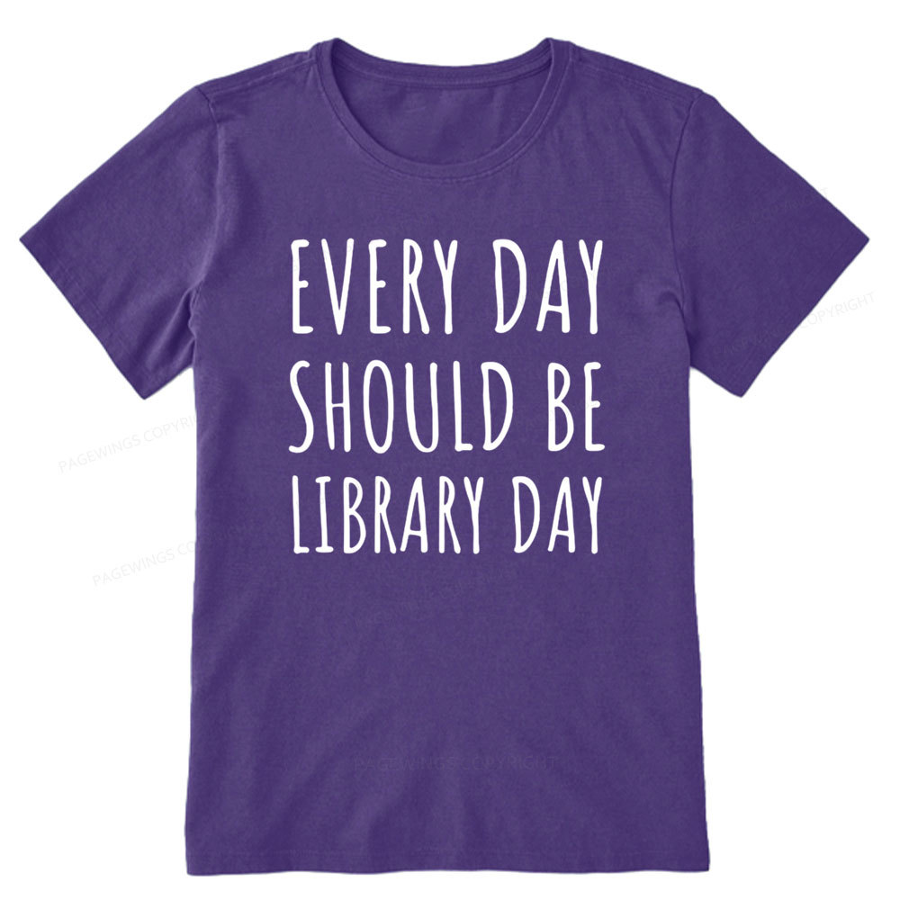 Pagewings Library Day Media Specialist Unisex Classic T-shirt