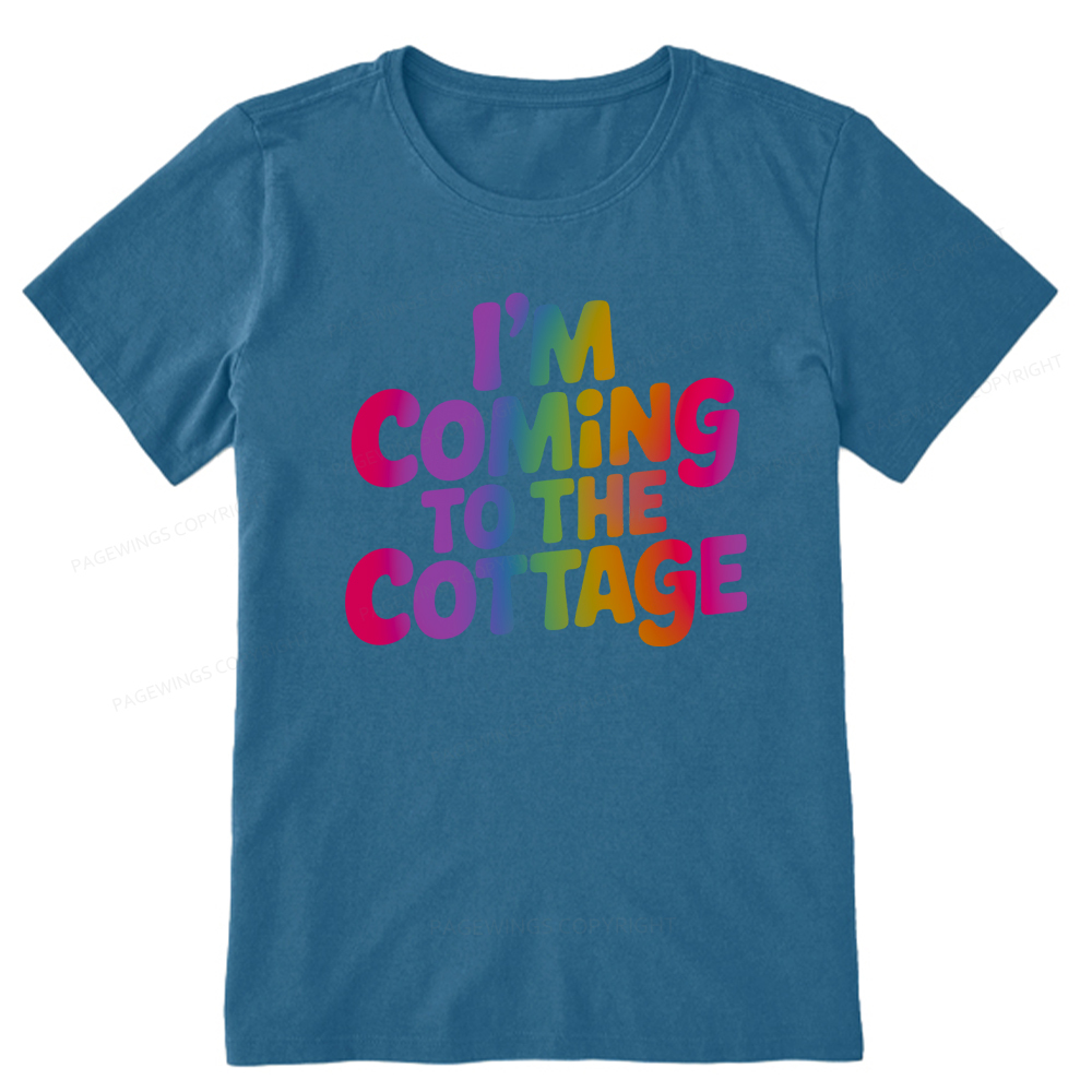 Pagewings I'm Coming To The Cottage Unisex Classic T-shirt