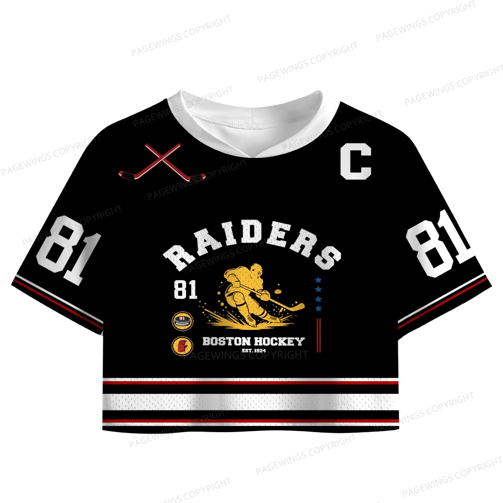 Pagewings Romance Novel Lover Women's Crop Mesh Jersey