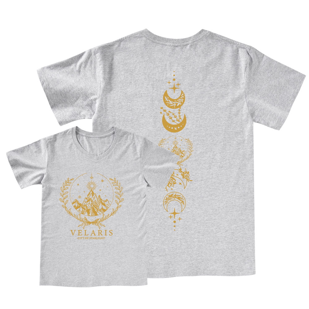 Pagewings Aelin Galathynius Fireheart V-neck T-shirt