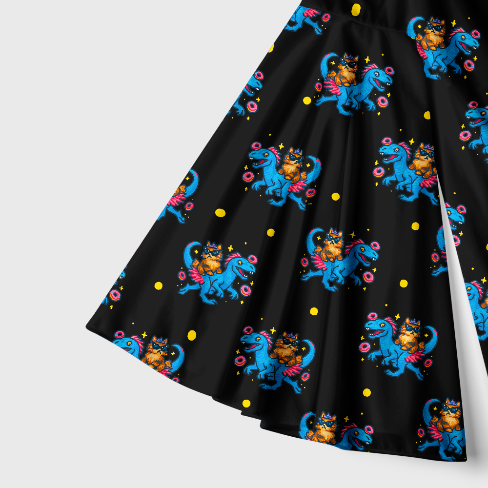 Pagewings Sci Fi Book Lover Bell Sleeve Dress