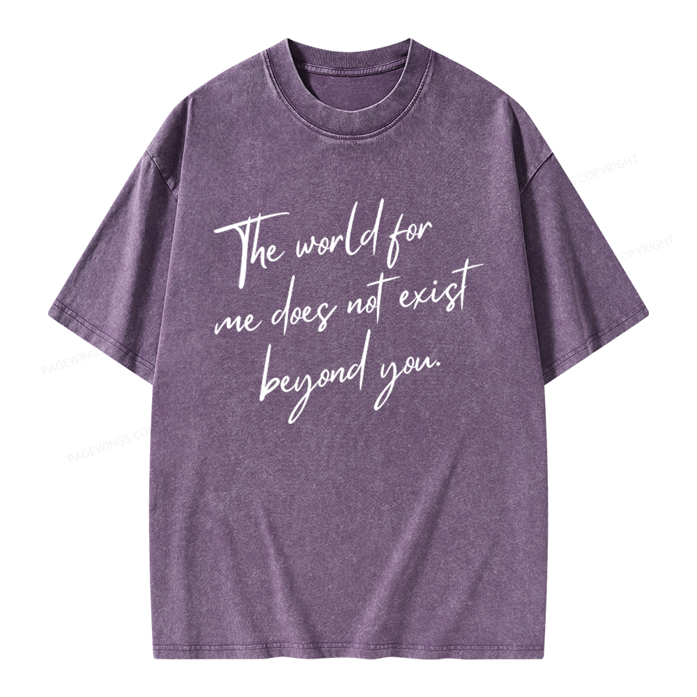 Pagewings Fantasy Reader Unisex Washed T-shirt