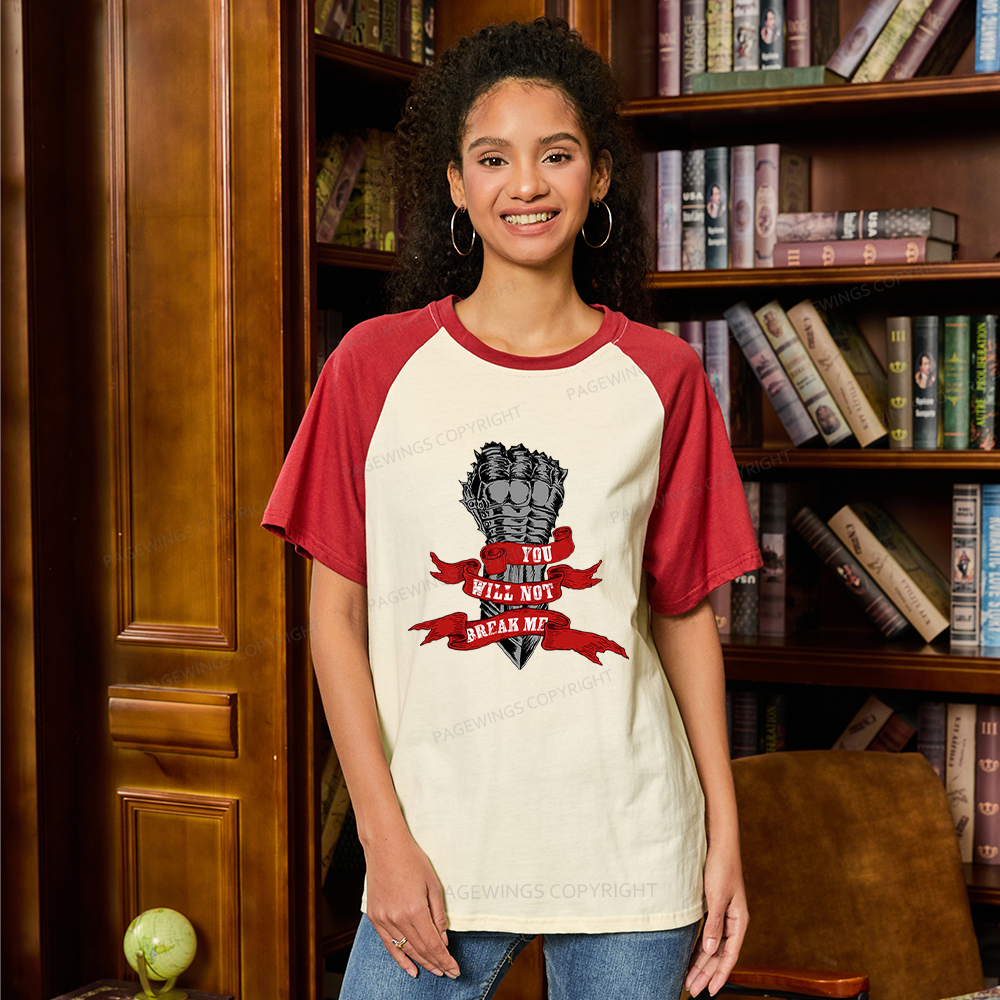 Pagewings Sci-Fi Book Lover Raglan T-shirt