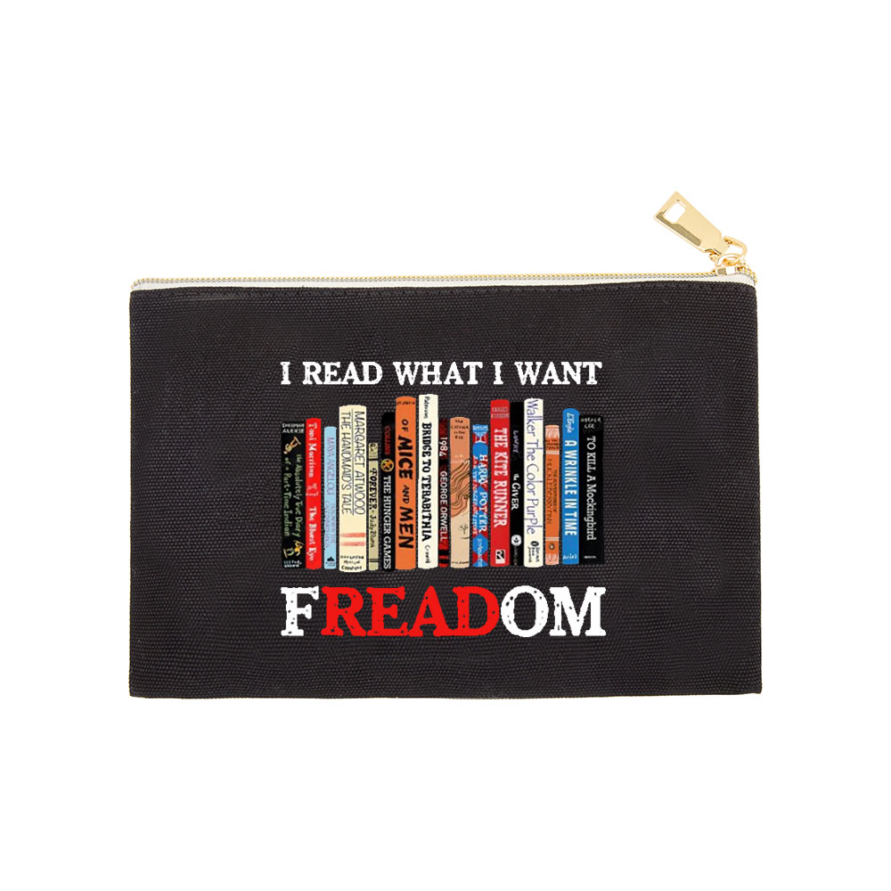 Pagewings I Read What I Want Banned Books Pouch