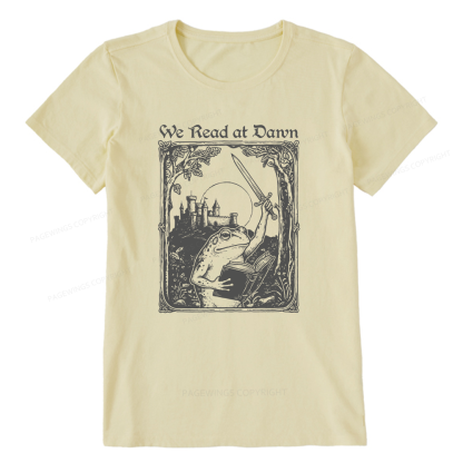 Pagewings We Read At Dawn Unisex Classic T-shirt