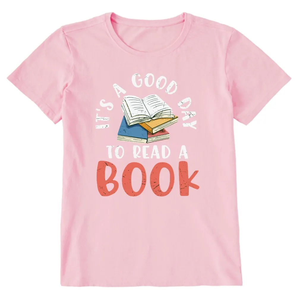 Pagewings It’s a Good Day to Read a Book Classic Unisex Classic T-shirt