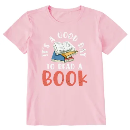 Pagewings It’s a Good Day to Read a Book Classic Unisex Classic T-shirt