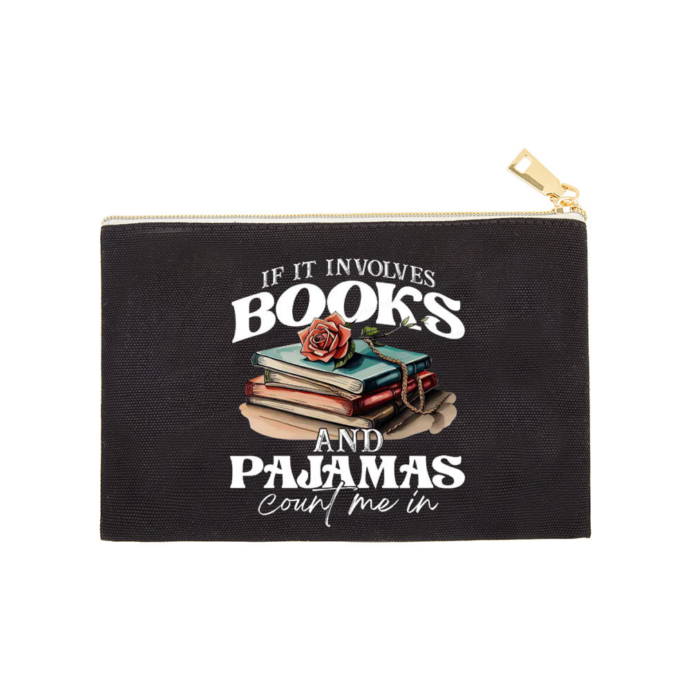 Pagewings Books And Pajamas Pouch