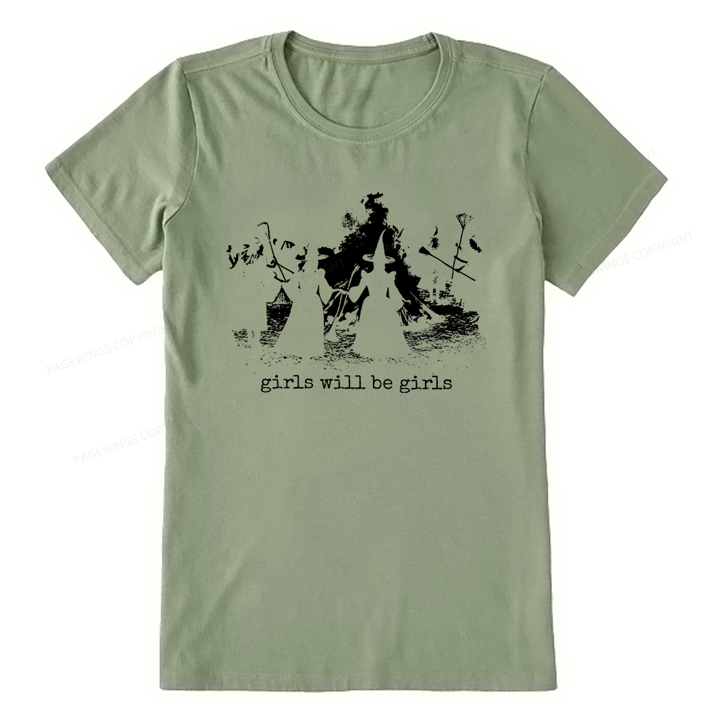 Pagewings Girls Will Be Girls Unisex Classic T-shirt