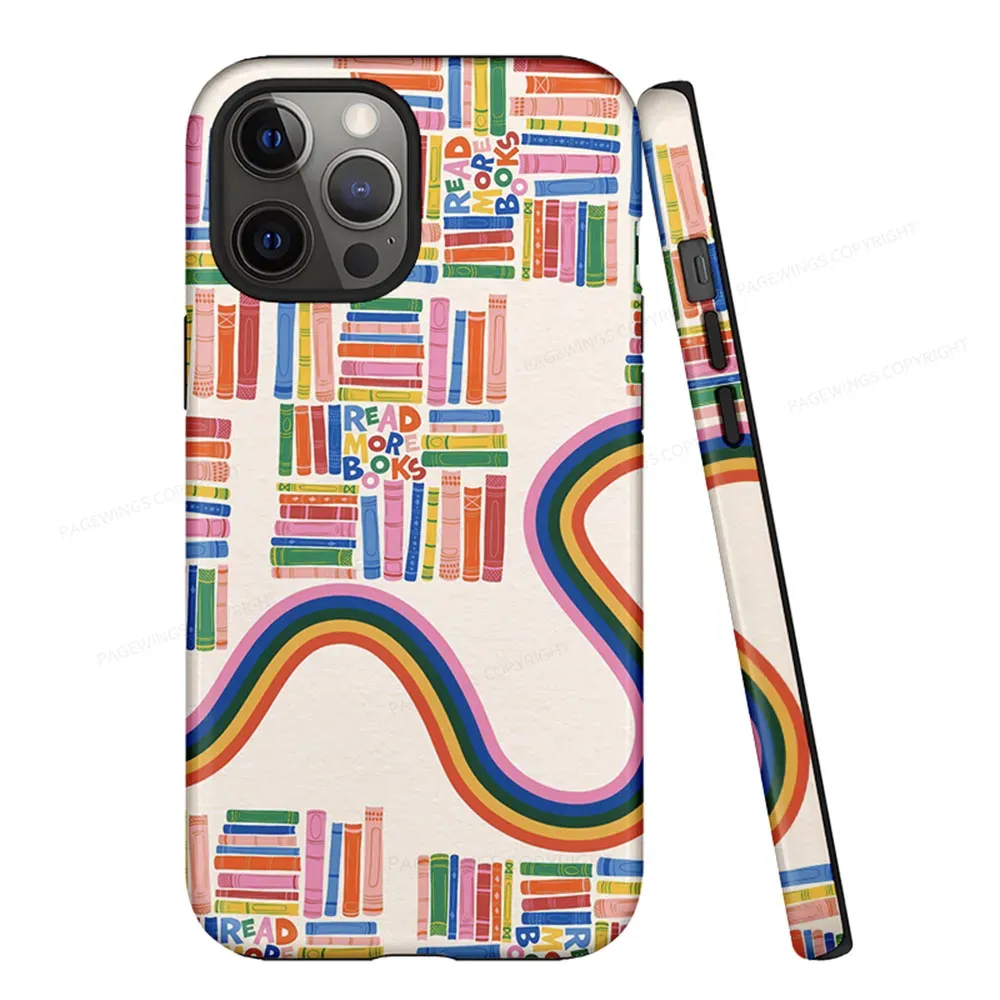 Pagewings Read More Books Phone Case