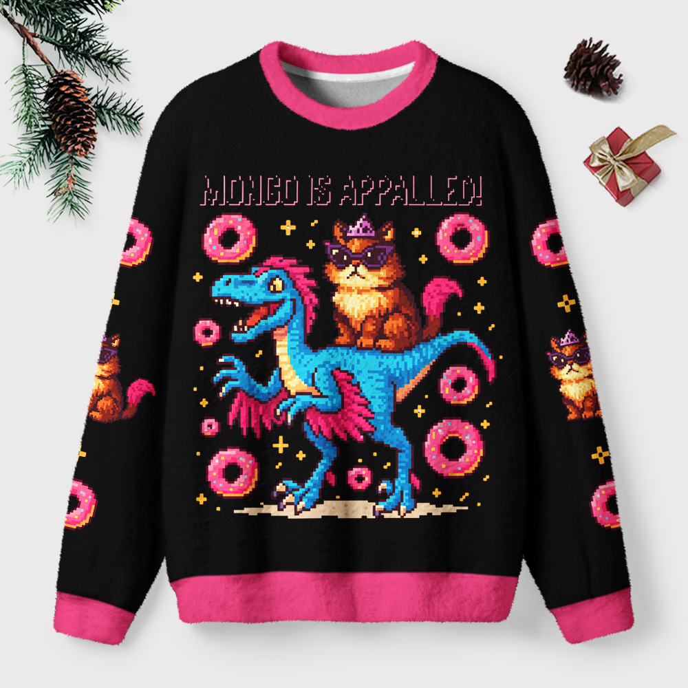 Pagewings Mongo Is Appalled Unisex Ugly Light Knit Sweatshirt