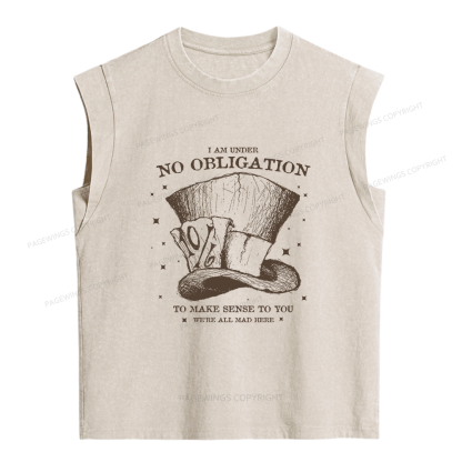 Pagewings Reading Fantasy Women's Washed Tank Top
