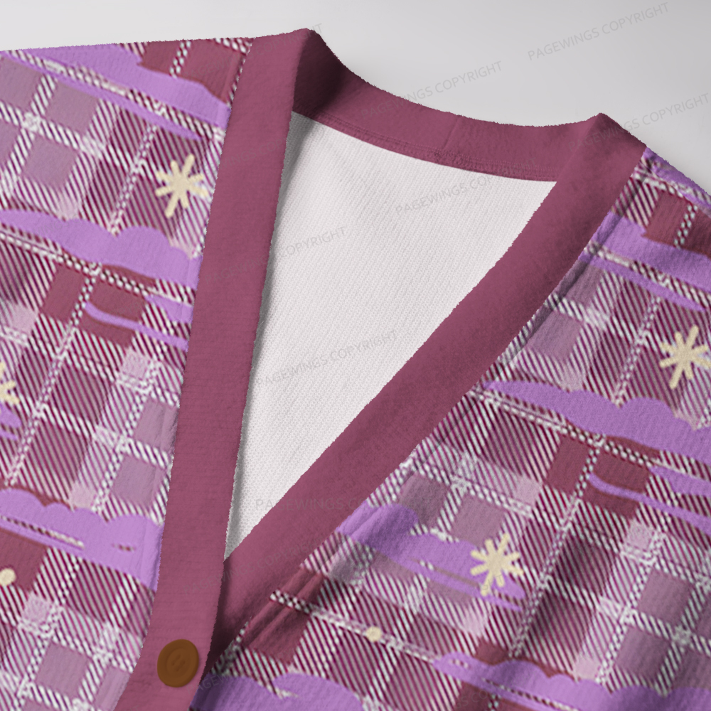 Pagewings The Rise And Fall Of Sanctuary Moon Unisex Ugly Cardigan Sweaters