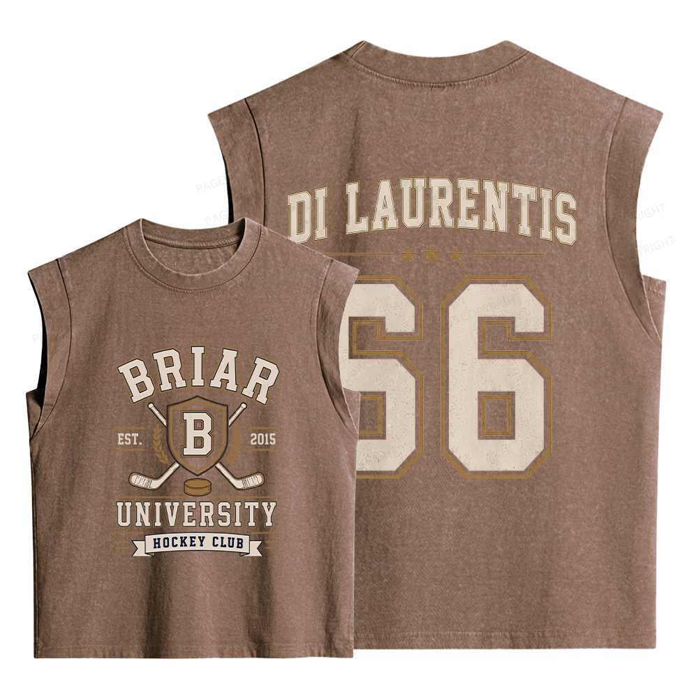 Pagewings Hockey Romance Women's Washed Tank Top
