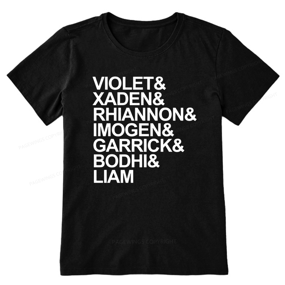 Pagewings Fourth Wing MC Classic T-Shirt Unisex Classic T-shirt