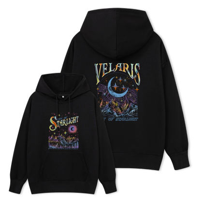 Pagewings Velaris City Of Starlight ACOTAR Two-Sided Unisex Classic Hoodie