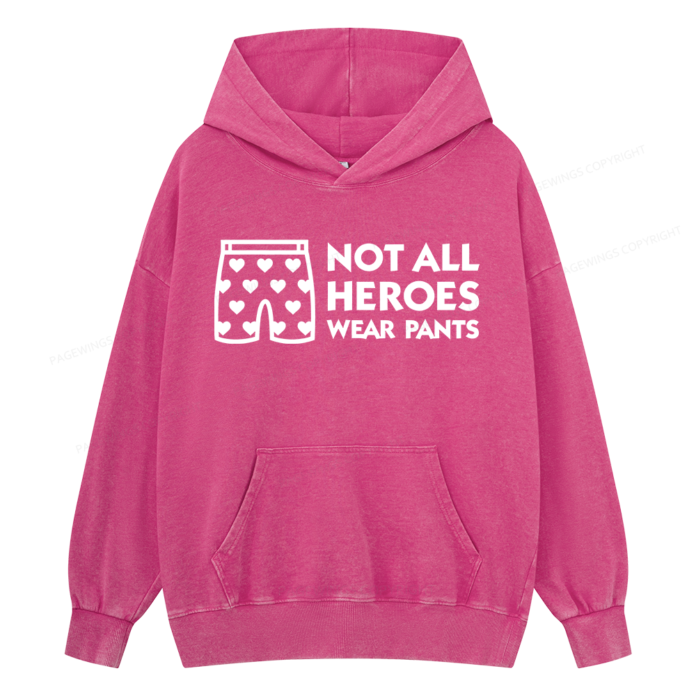 Pagewings Sci-Fi Book Lover Unisex Washed Hoodie